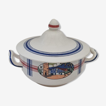 Tureen Sarreguemines Ramuntcho Laffargue