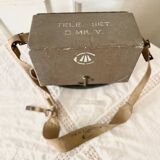 Vintage Canadian military field telephone 1943