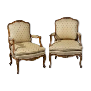 Paire de fauteuils de