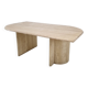 Italian Coffee Table in Travertine, 1980s