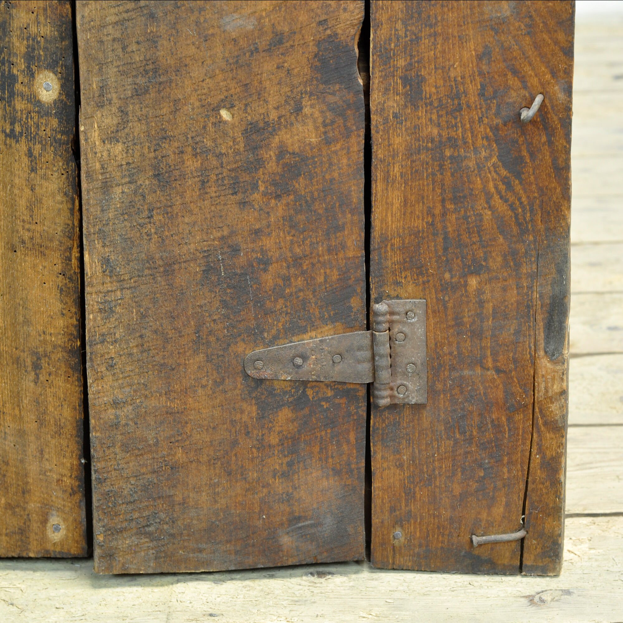 Primitive wooden cabinet, circa 1930