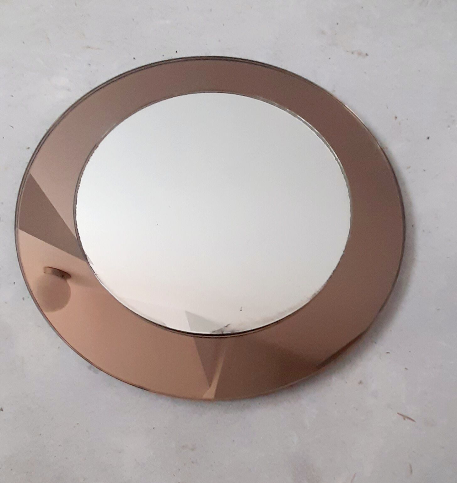 Smoked mirror 70s space age