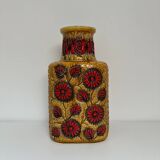 Large German ceramic vase 1970, vintage
