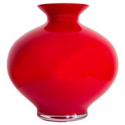 Large Vintage Artistic Glass Vase Mid-Century, Tarnowiec, Europe, 1970s
