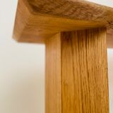 Solid wood console