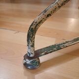 Large bistro pedestal table, 70 cm in diameter, circa 1900.