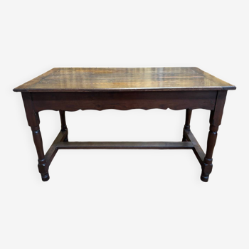 Solid oak table/console
