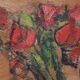 Painting by Nagao Usui: "Bouquet of Roses"