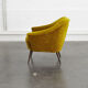 Fauteuil vintage jaune