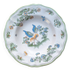 Assiette à décor d'oiseau Moustiers