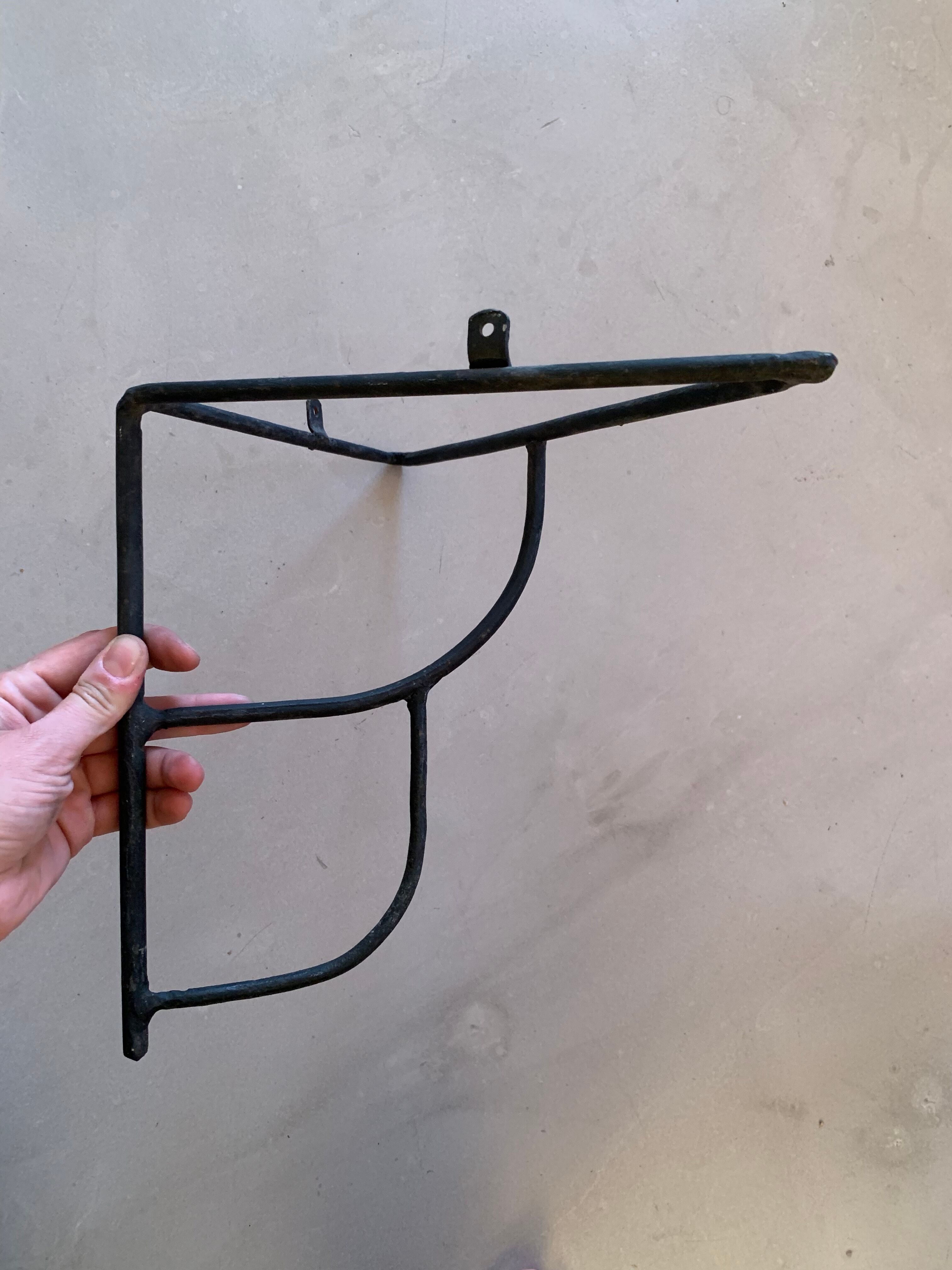 Vintage corner wall shelves 50s