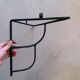 Vintage corner wall shelves 50s