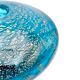 Masterpiece Murano: Lagoon Blue & 24K Gold Pebble Vase