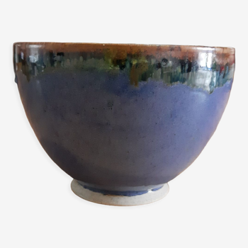 Bowl in glazed sandstone Arc Terres Bergerac