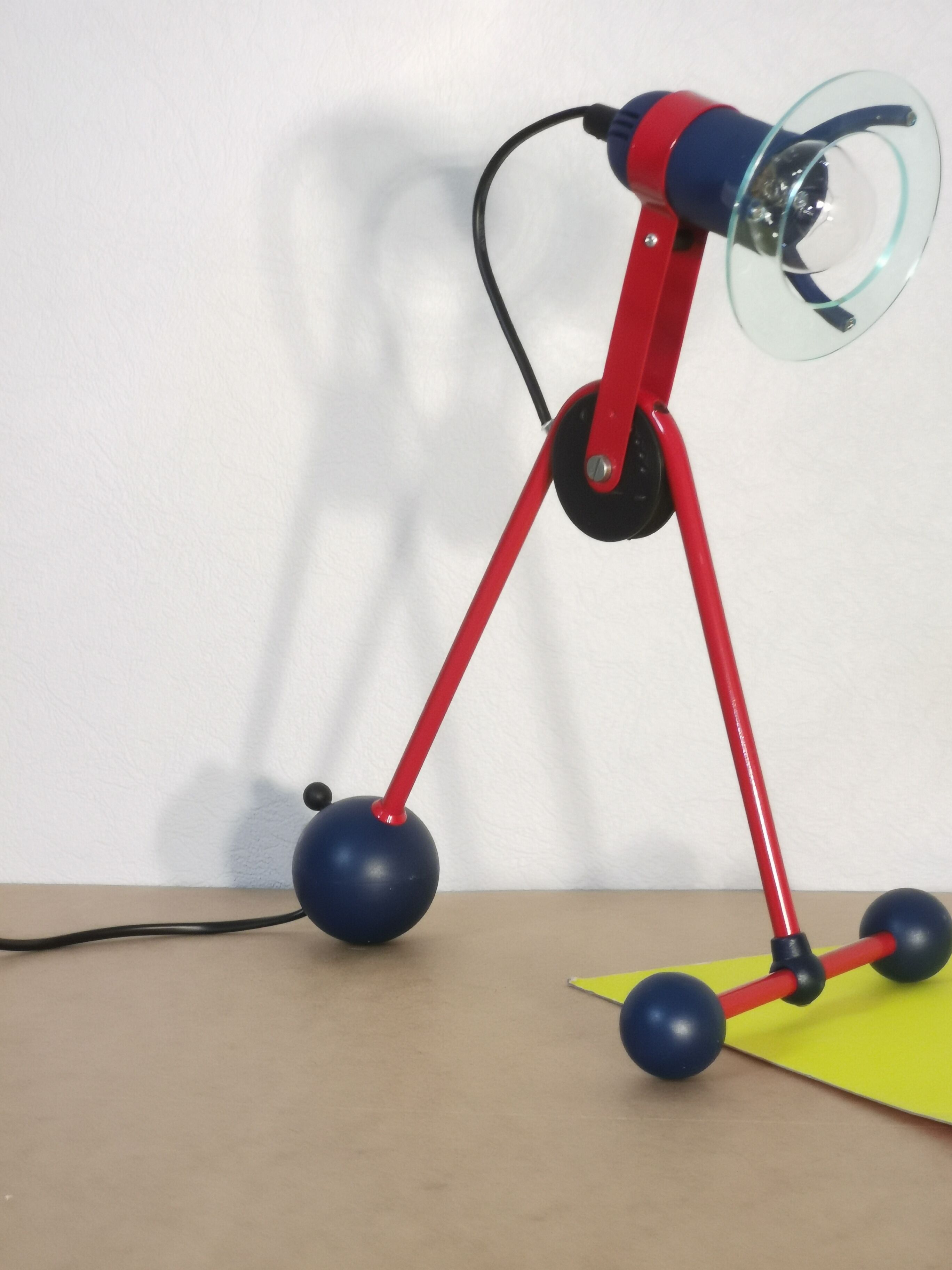 Lampe orientable postmoderne, 1980