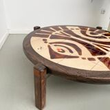 Ceramic coffee table "fish" Maud