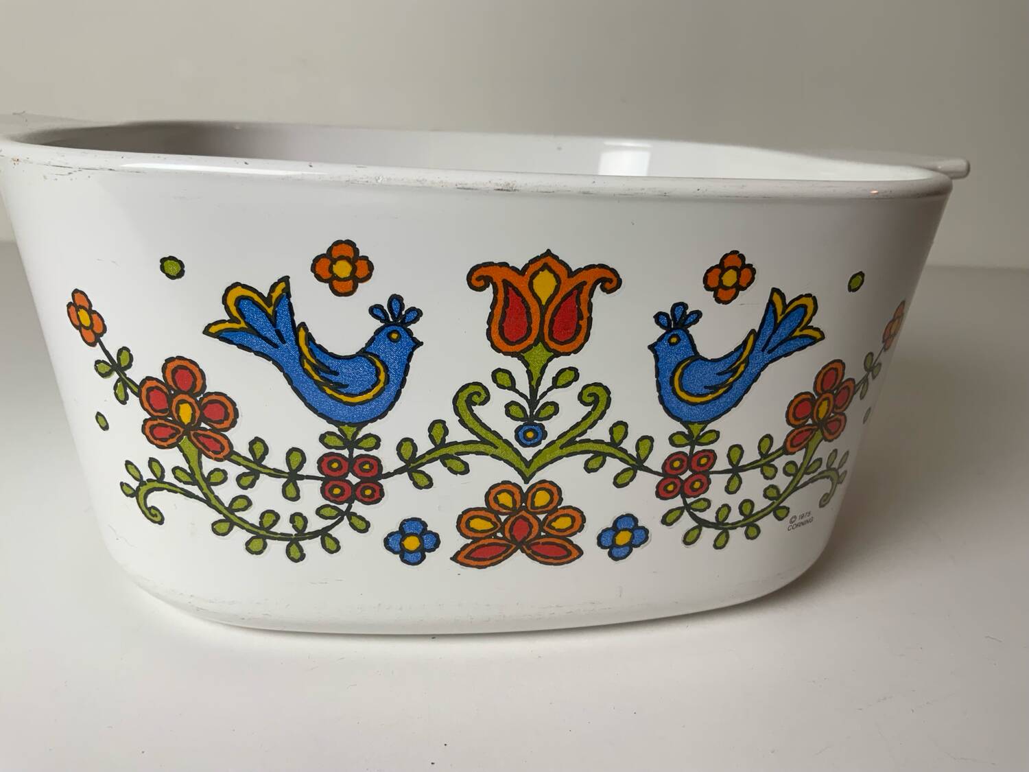 Seventies Corning dish