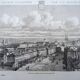 Châlons-en-Champagne, vintage engraving, printed in 1883.