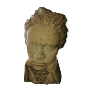Buste en plâtre
