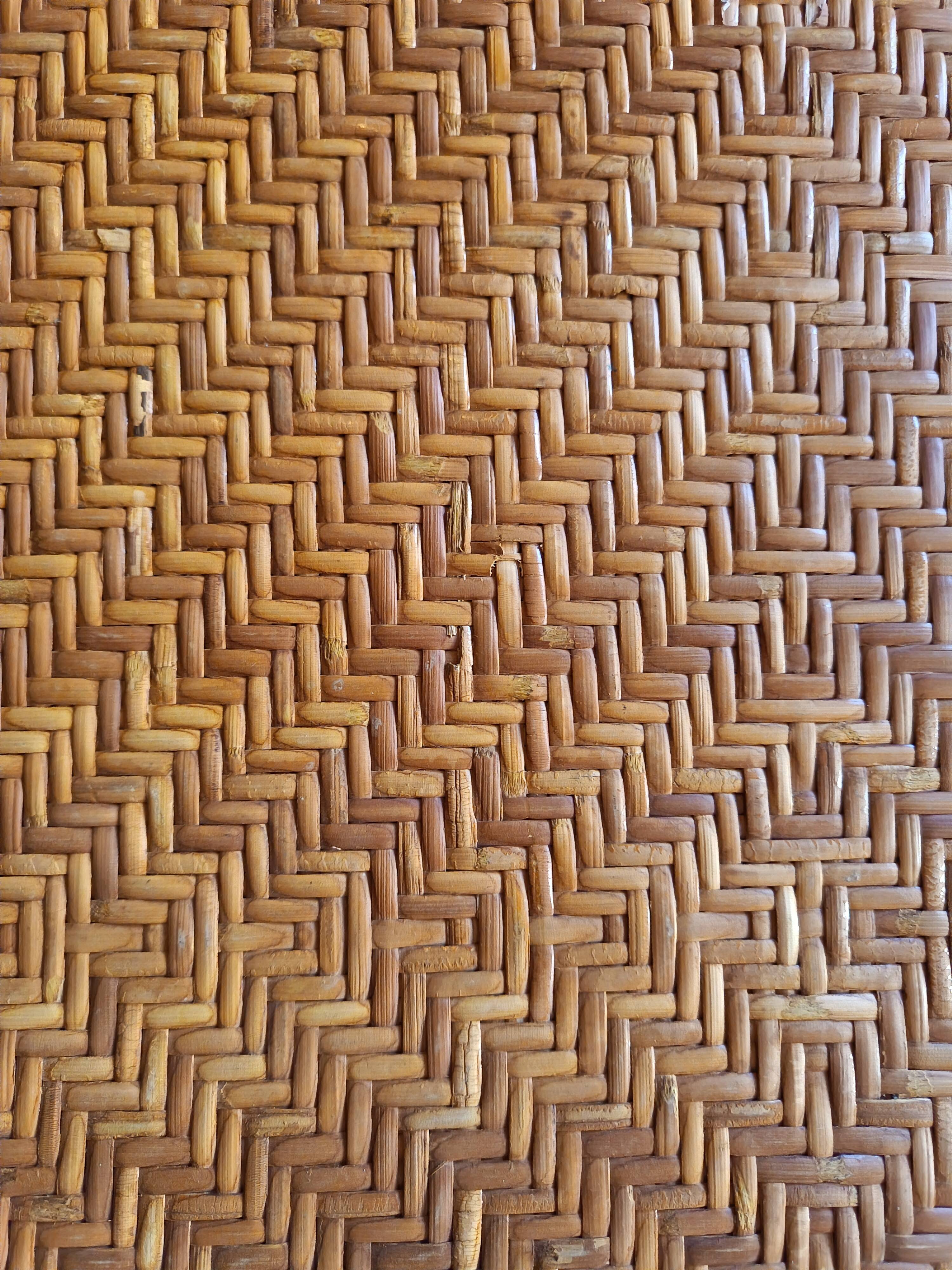 Rattan coffee table