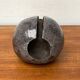 Brutalist mid-century studio pottery art sculpture from the 1960s.