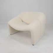 Set of 2 Model F598 Groovy Chairs by Pierre Paulin for Artifort, 1980