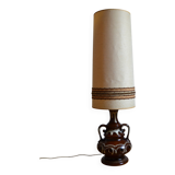 Floor lamp ceramic openwork floor lamp 70s 1970