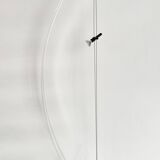 Large arc plexiglass floor lamp