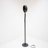 1970s retro vintage freestanding Dijkstra bowl shaped reading floor lamp