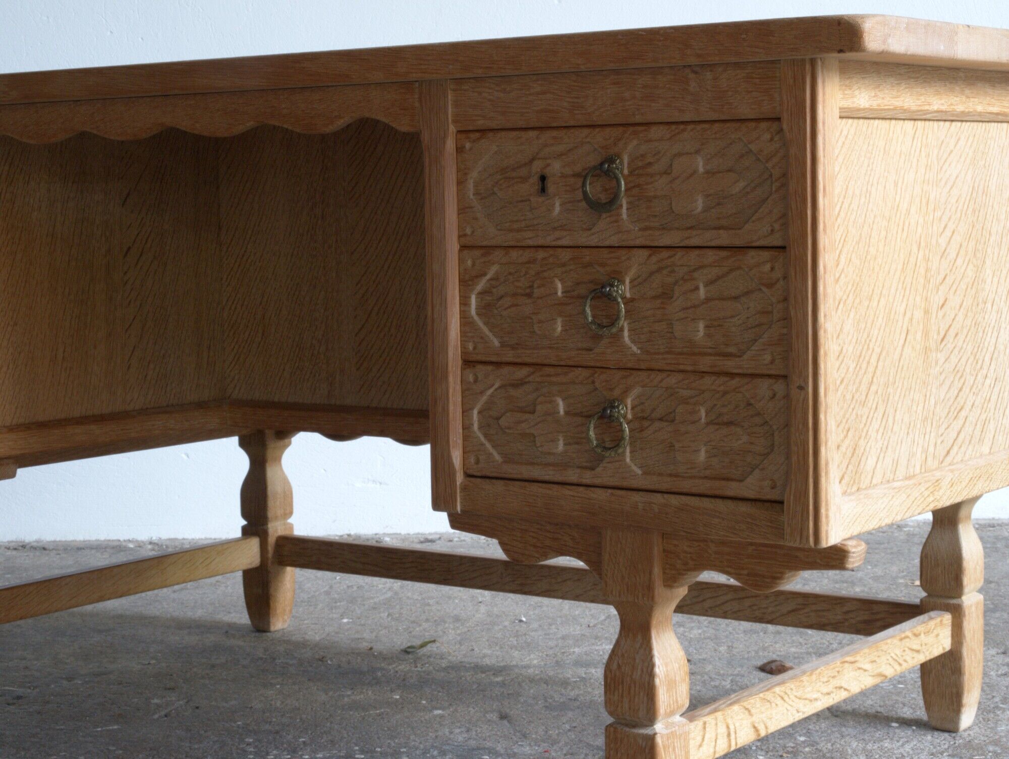Vintage danish writing desk 1970s