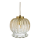 BREDA Jugošik * Small Pendant Lamps * Amber glass Lighting * MCM Rewired Light * Vintage Ceiling L