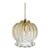 BREDA Jugošik * Small Pendant Lamps * Amber glass Lighting * MCM Rewired Light * Vintage Ceiling L