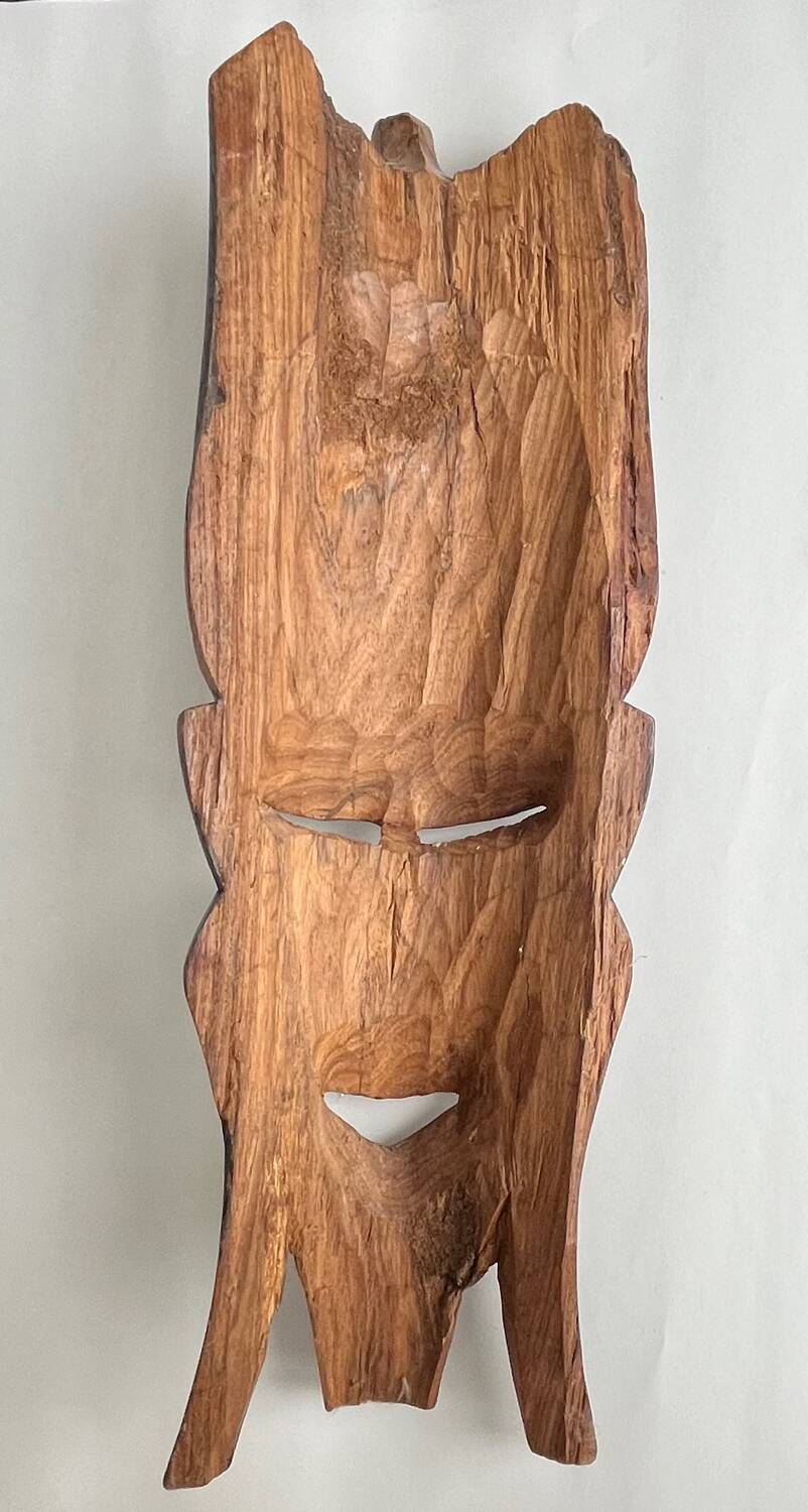 African wooden mask