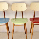 Dining Chairs by TON, 1960’