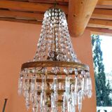 Balloon chandelier with tassels ø 30 cm