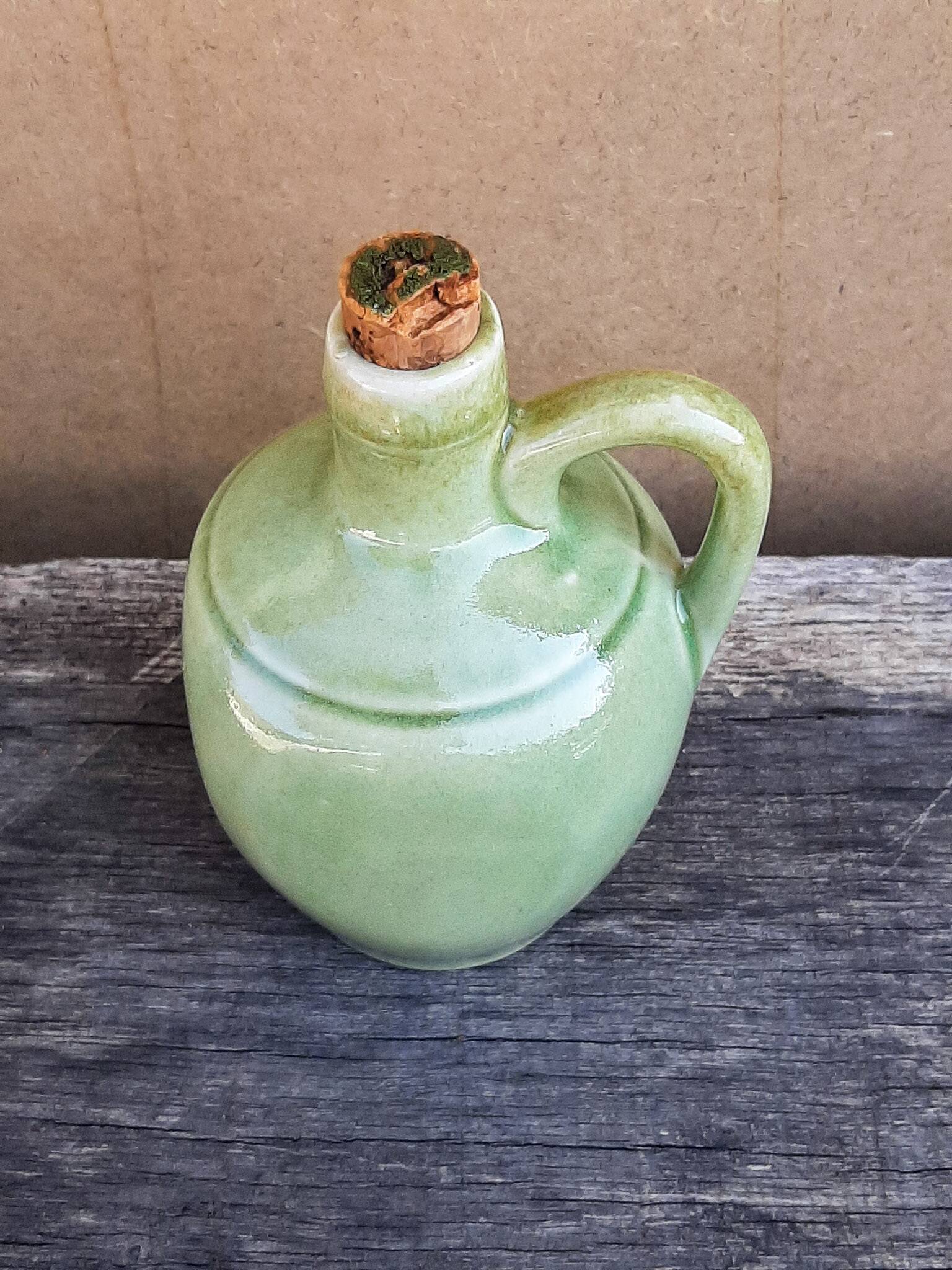Vintage glazed stoneware jug Grespots Digoin
