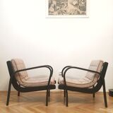 Armchairs by Karel Kozelka and Antonin Kropacek, 1940s (pair)