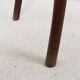 Old cane bistro chair, stamped fischel