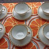 set of 6 Malbec and Treillard Frères cups from the 1950s