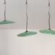 Lot de 3 suspensions plafonnier industriel