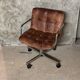 Storm leather office chair by Yves Christin for Airborne