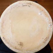 Oblong vintage ceramic vase