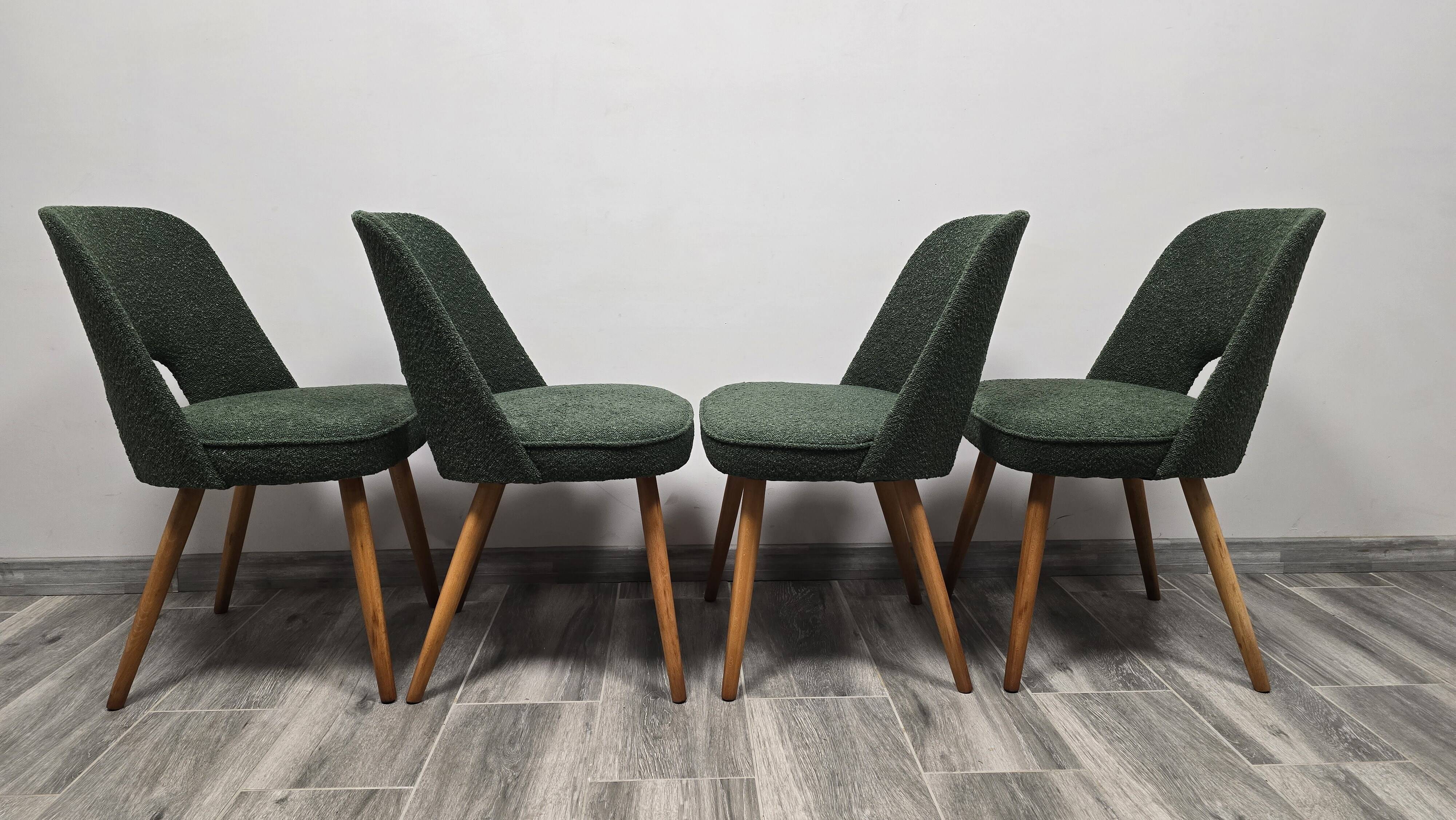 Dining Chairs by Oswald Haerdtl for Ton, 1950s, Set of 4