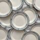 12 "Chinon" ironstone dessert plates from Choisy le Roi