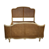 Lit style Louis XV canné 1900