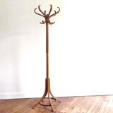 Porte manteaux & chapeaux perroquet Baumann de bistrot en bois courbé