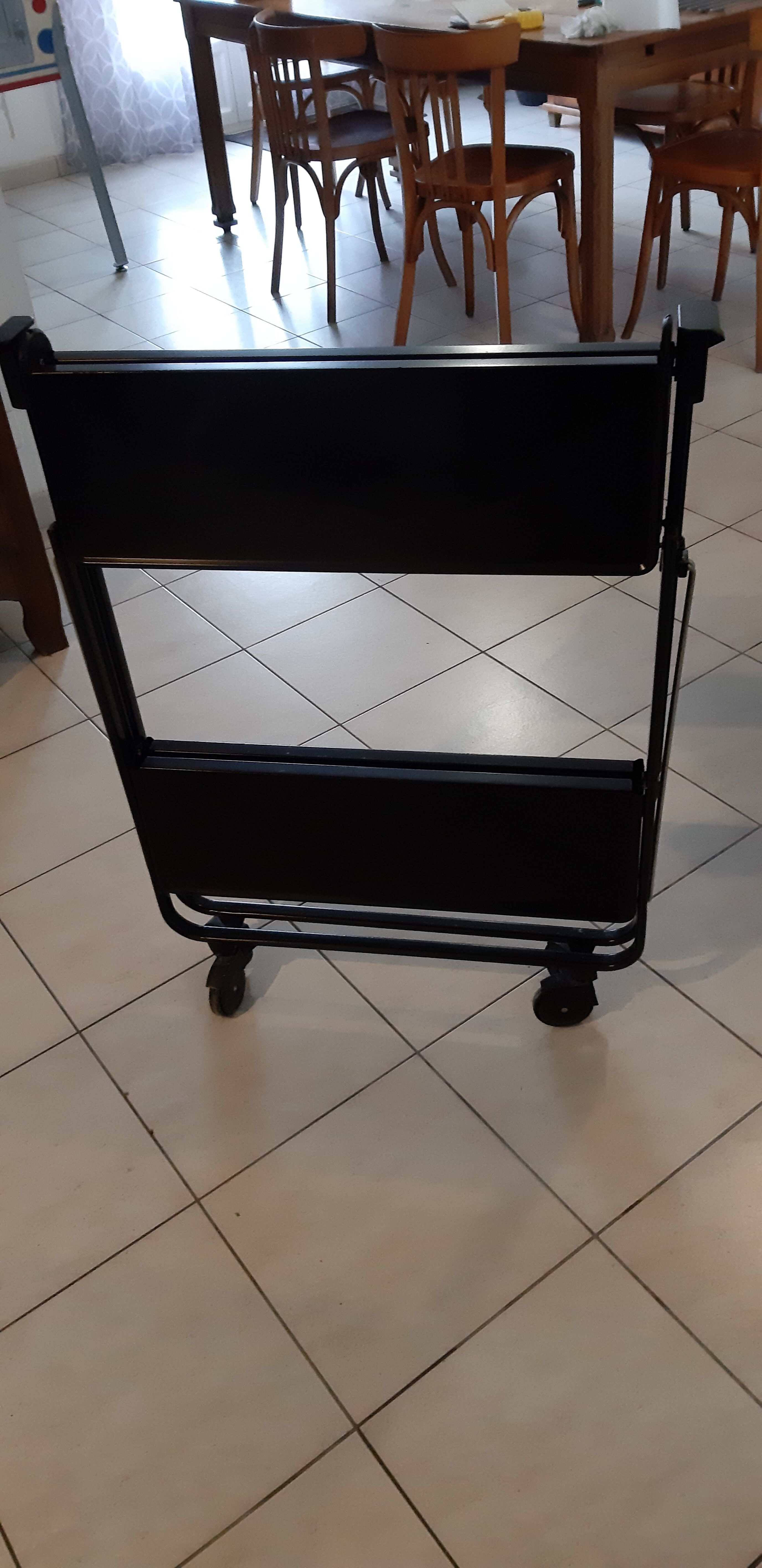 Vintage rolling and folding service