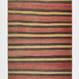 3x10 Rug For Hallway Red & Brown Vintage Kilim Runner Rug, 88x301Cm SK32981