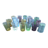 20 biot blown glass glasses