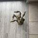 Brass duck head mantelpiece